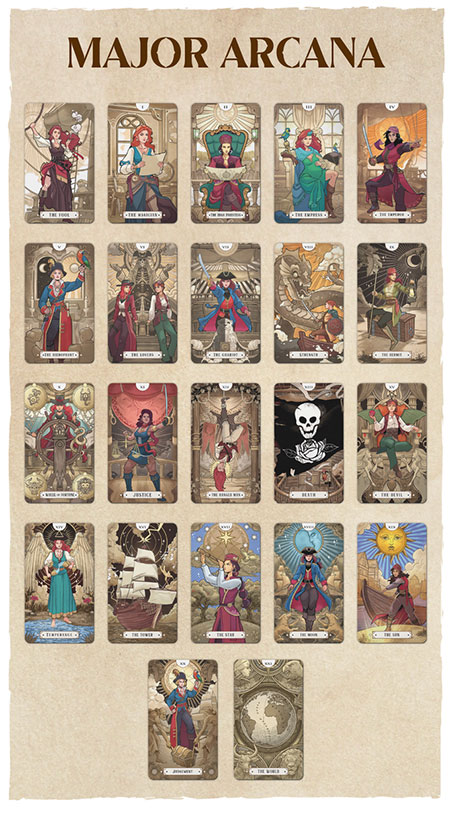 The Lady Pirates Tarot